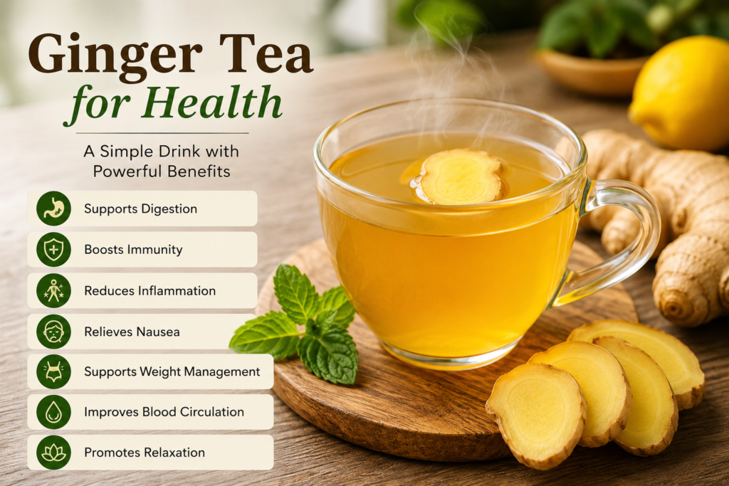 Top Health Benefits of Ginger Tea