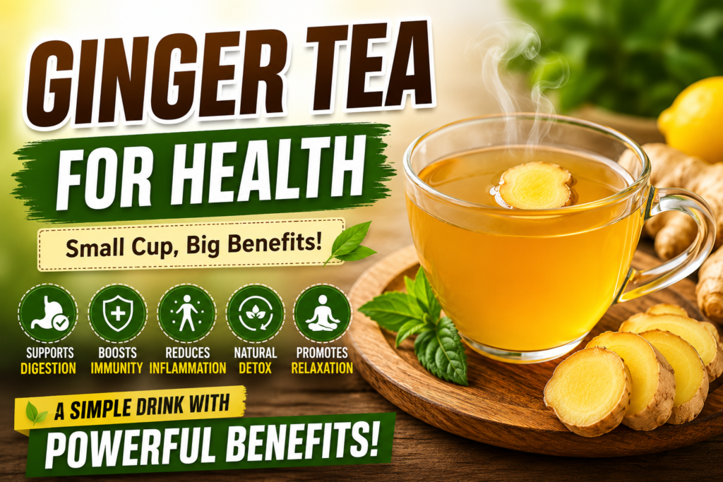 Top Health Benefits of Ginger Tea