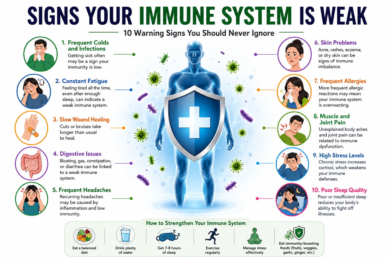 Signs Your Immune System Is Weak
