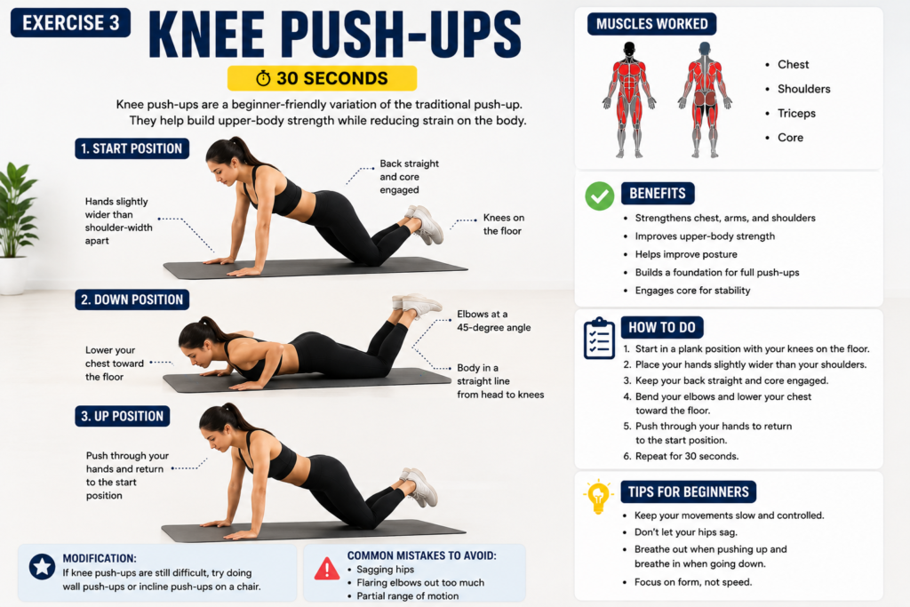 20-Minute Workout at Home for Beginners