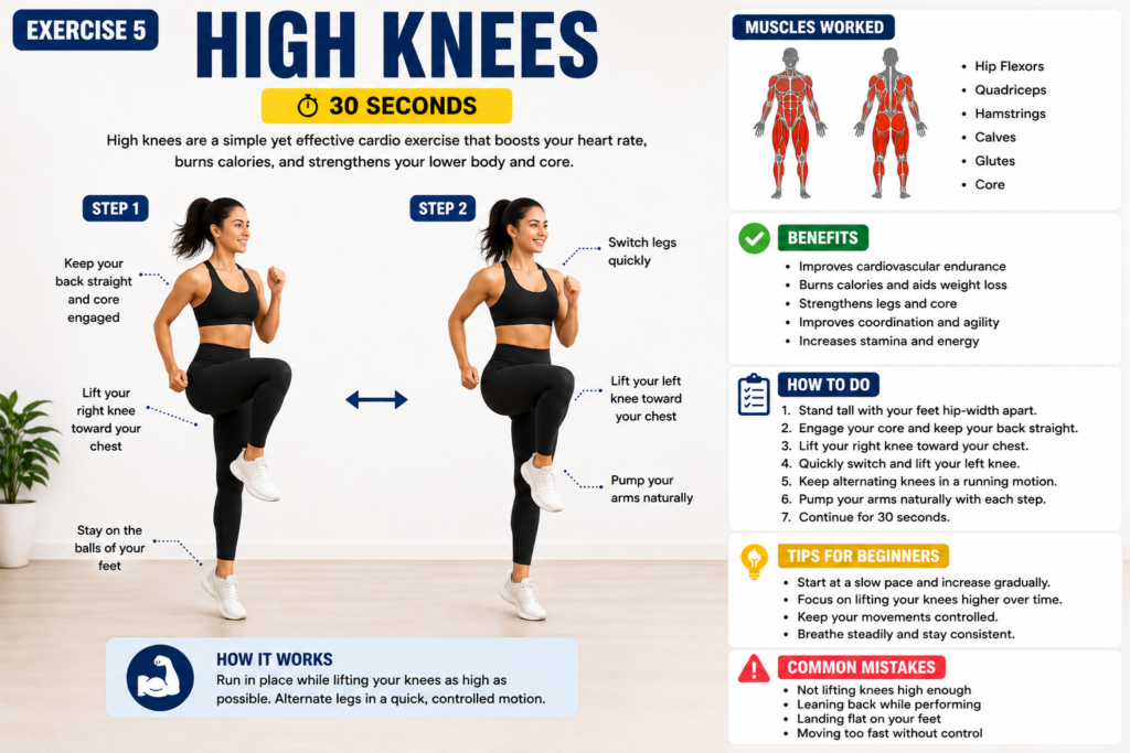 20-Minute Workout at Home for Beginners