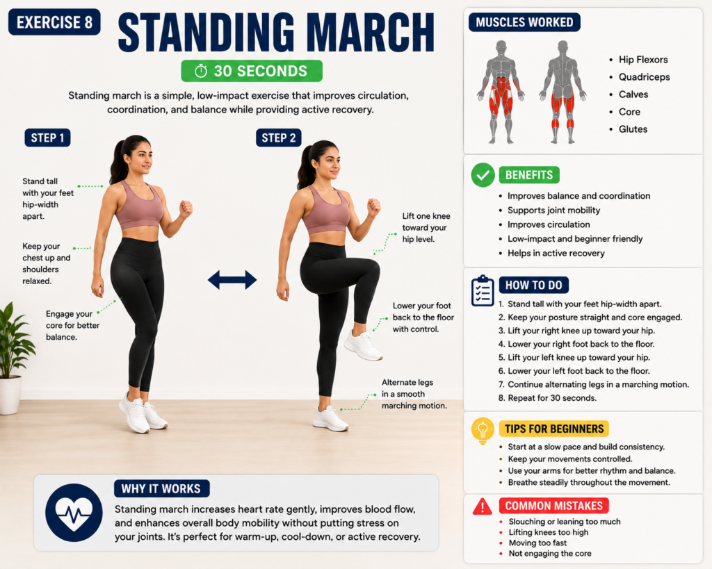 20-Minute Workout at Home for Beginners