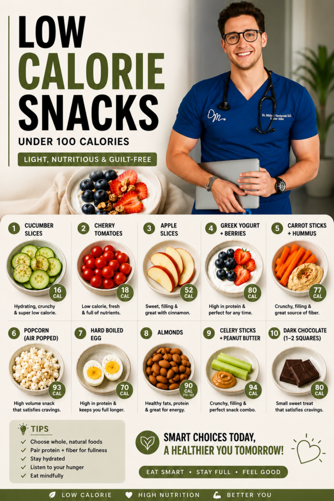 Which is the best Healthy Snacks Under 100 Calories