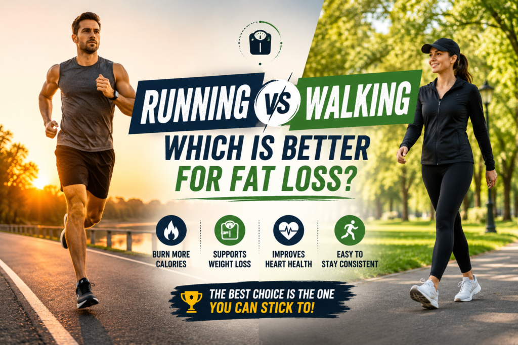 Running vs Walking Which Is Better for Fat Loss?