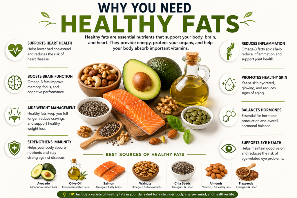 healthy fats,
why healthy fats are important,
benefits of healthy fats,
healthy fats for weight loss,
healthy fats for heart health,