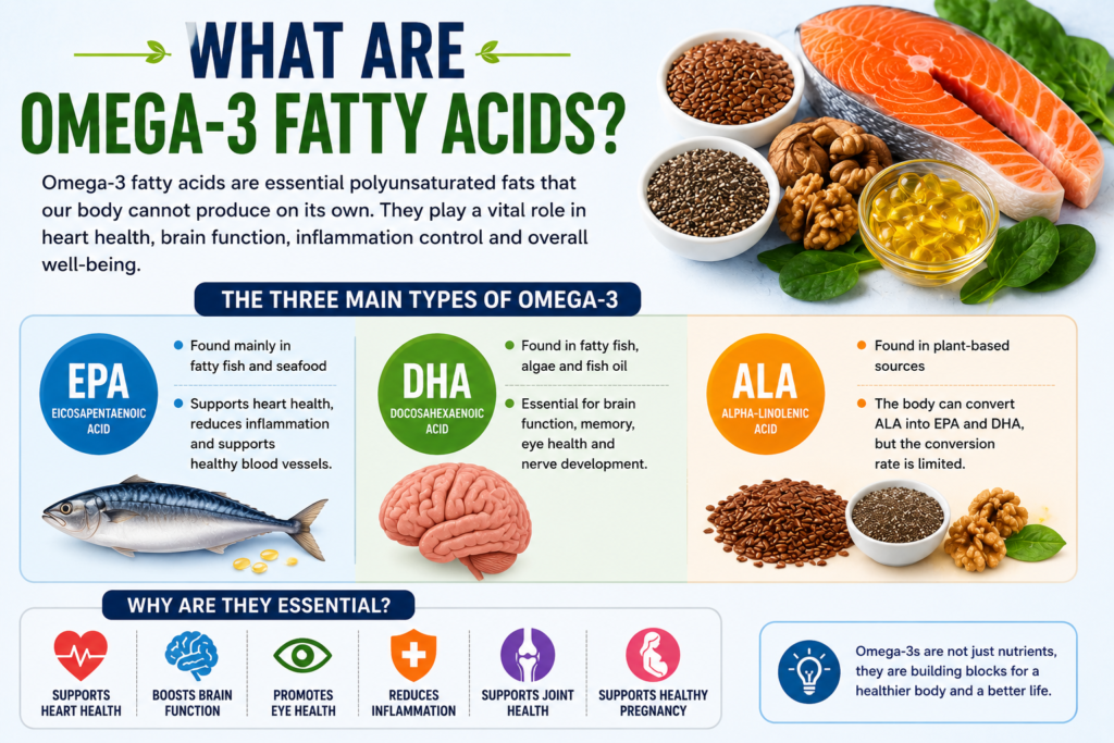 Omega-3 Benefits, Omega-3 Fatty Acids, Top 15 Omega-3 benefits, Best Omega-3 Foods, Tips to increase Omega-3,