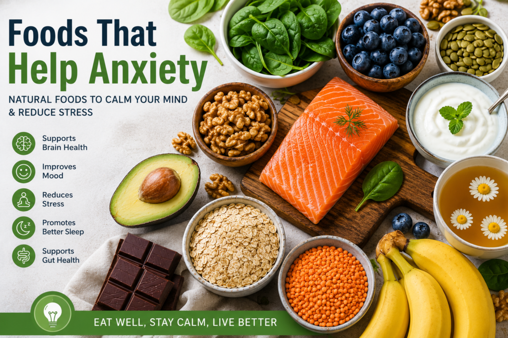 Foods That Help Anxiety