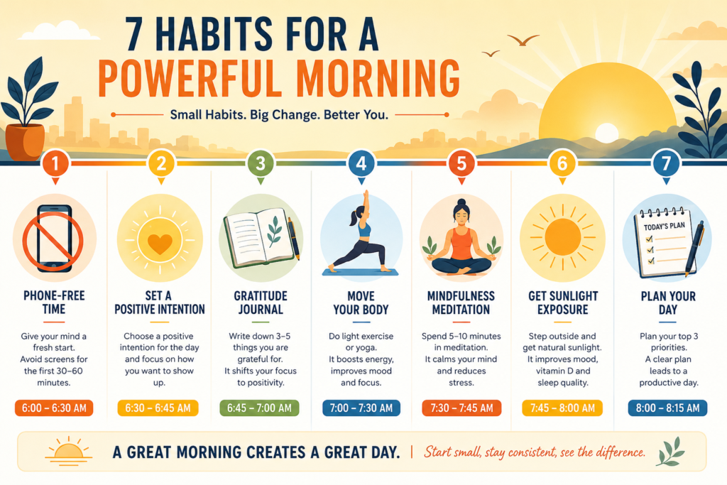 Morning Habits for a Positive Mind