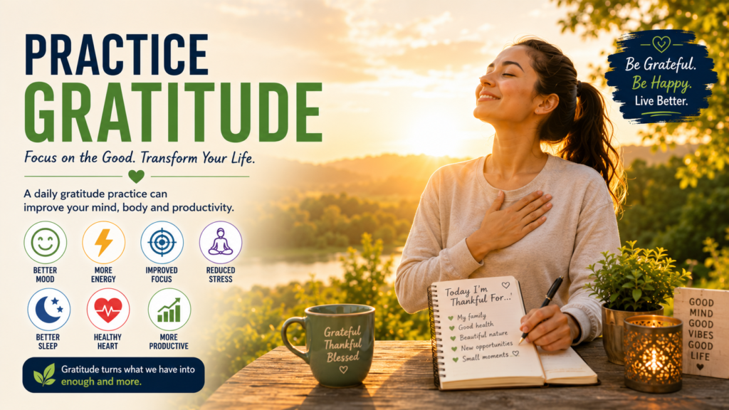 Practice Gratitude