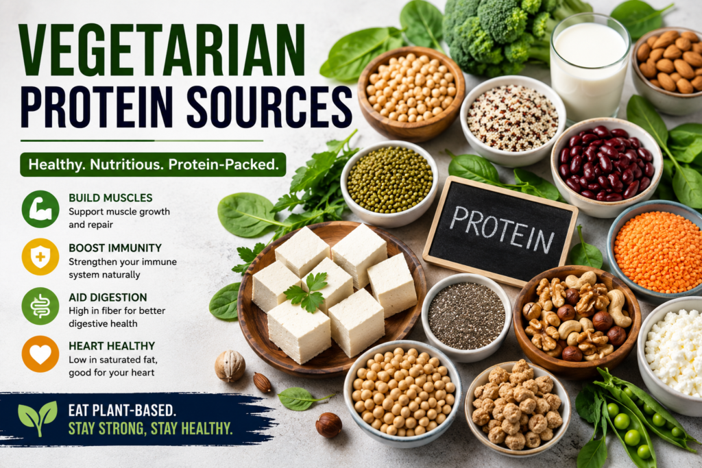 Vegetarian Protein Sources,
best vegetarian protein foods,
high protein vegetarian foods,
vegetarian muscle building foods,
healthy vegetarian diet,
