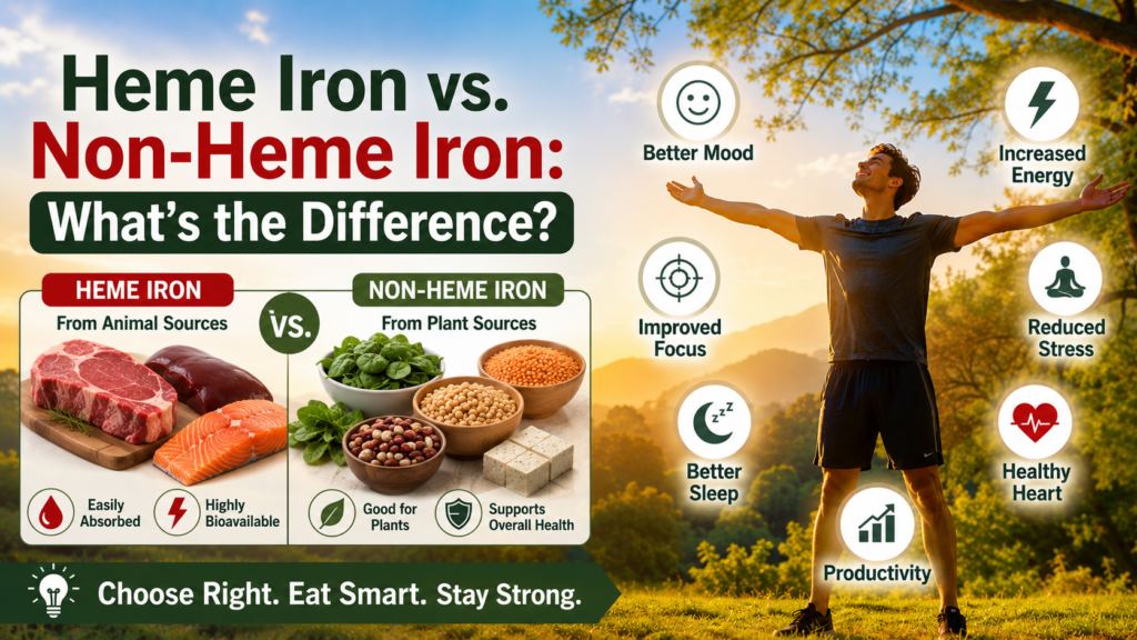 Heme Iron vs. Non-Heme Iron