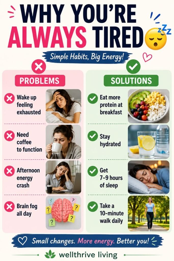 What Can You Do If You're Always Tired?