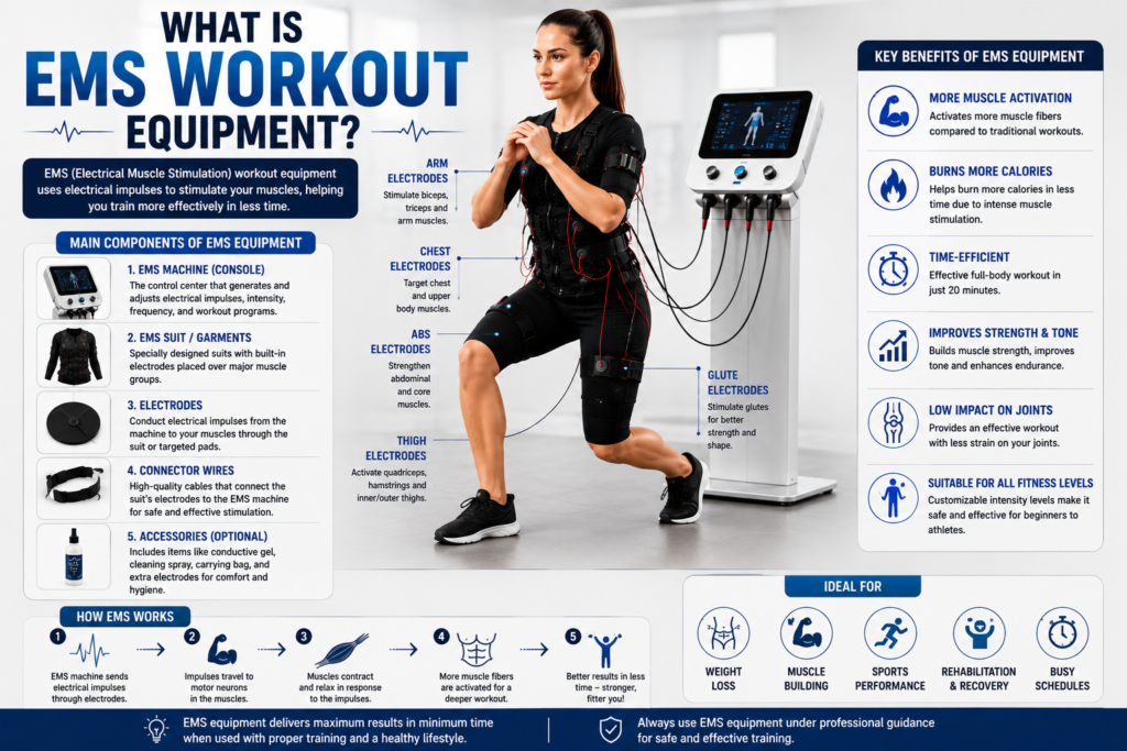 what is EMS workout equipment.