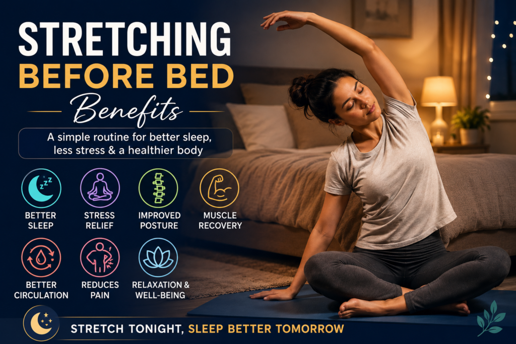 Stretching before bed benefits,