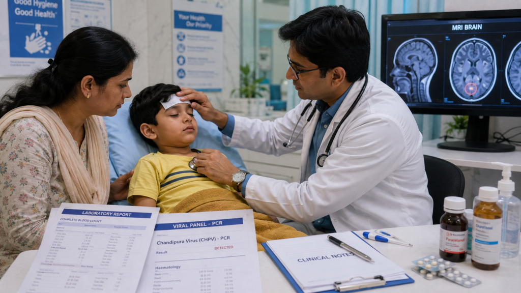 Chandipura virus children